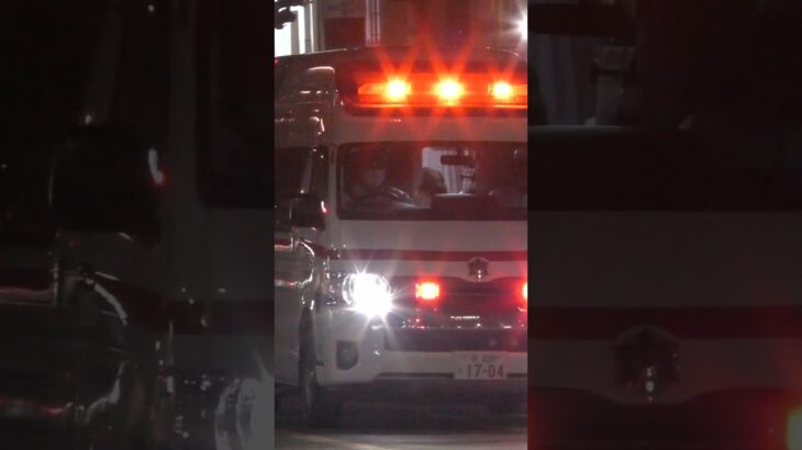 【緊急走行】 堺救急隊、救急指令！A173緊急走行！！【堺市消防局】#shorts  #緊急走行 ＃消防車 #救急車 #emergency #fire #救急車＃サイレン