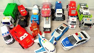 救急車のミニカー走る☆緊急走行テスト ☆坂道走る | Ambulance miniature car runs! Emergensy driving test McQueen Pixar cars
