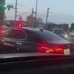 HKFM LED 覆面パトカー緊急走行