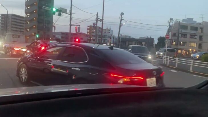 HKFM LED 覆面パトカー緊急走行