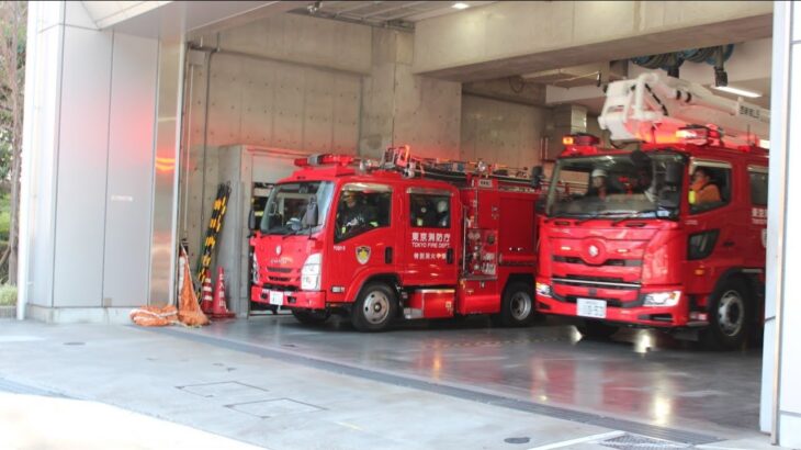 【西新宿LS.1.2】新宿区出火報#東京消防庁 #消防車 #緊急走行