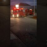 【緊急走行】建物火災発生！部署変更の為現場から緊急走行する消防団ポンプ車！ #automobile #緊急走行 #火災 #事件 #消防車 #警察 #消防団