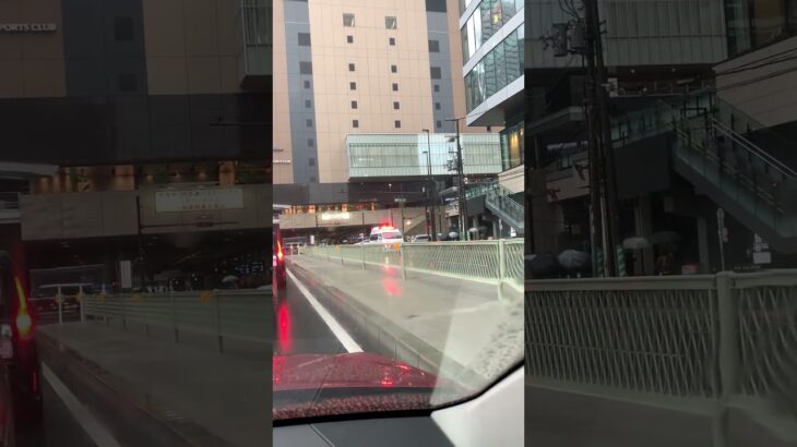 🚨響き渡るサイレン🚨救急車🚨緊急走行🚨 #救急車 #short #shorts #shortvideo