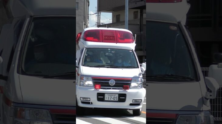【緊急走行】高石非常救急、緊急走行！【堺市消防局】#shorts  #ショート #消防署 #消防車 #fire #firefighter #サイレン#救急車 #救急 #はしご車