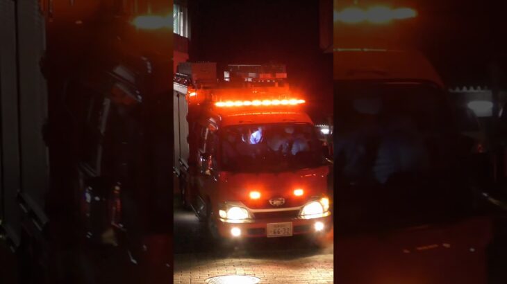 【緊急走行】大阪狭山救急&ポンプ、緊急走行！【堺市消防局】#shorts  #ショート #消防署 #消防車 #fire #firefighter #サイレン#救急車 #救急 #はしご車