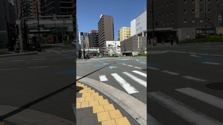 大阪府警パトカー、緊急走行！恵比須町付近##パトカー #緊急走行 #大阪府警