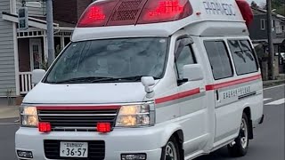 日本医大千葉北総病院　救急車緊急走行