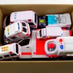 救急車ミニカーが大爆走！🚑坂道を駆け上がる緊急車両＆リアルサイレン音｜子供向けおもちゃカー