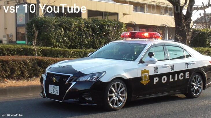 障害者マークをつけて赤信号ガン無視！！一部始終を見ていたパトカーが追走！！•神奈川県警による光電管ネズミ取り！逃走用の白バイもバイク相手に戦闘体制！！