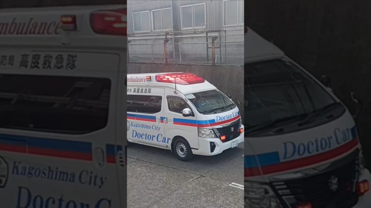 【緊急走行】鹿児島市消防局高度救急隊ドクターカー