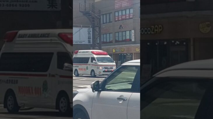 【緊急走行】今給黎総合病院新生児用ドクターカー