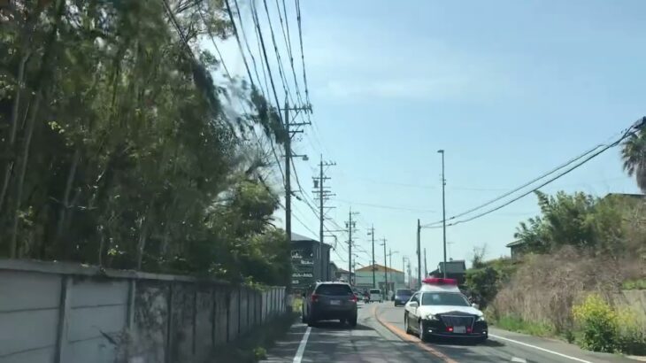 緊急走行　パトカー（サ）