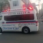 【緊急走行】引き揚げ中に救急出場!鹿児島市消防局高度救急隊ドクターカー