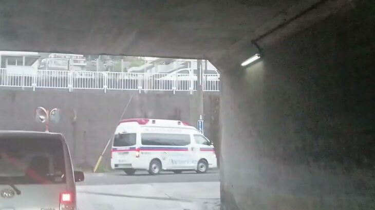 【緊急走行】ドクターカー支援!鹿児島市消防局高度救急隊ドクターカー