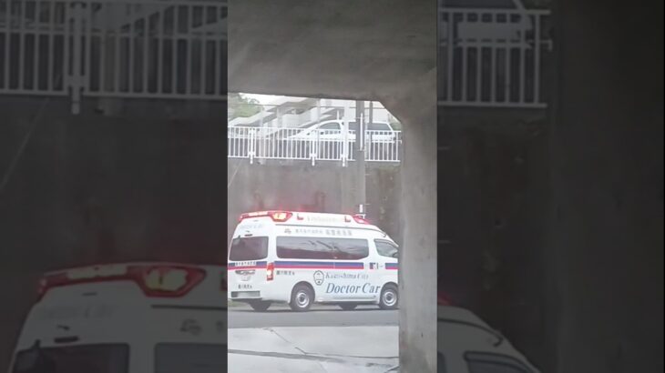 【緊急走行】鹿児島市消防局高度救急隊ドクターカー