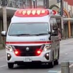 （新発田広域消防）中央救急2 緊急走行　協力感謝メッセージあり。