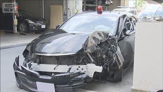 赤色灯つけ“緊急走行”か…飲酒運転も　“ニセ覆面パトカー”男2人逮捕【報道ステーション】(2026年5月21日)