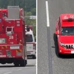 🚨消防車両🚨走行動画🚨3連発🚨 #消防車 #消防車両 #救急車