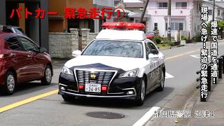 【緊急走行】爆速で国道を通過！静岡県警察 沼津警察署 沼津4 緊急走行