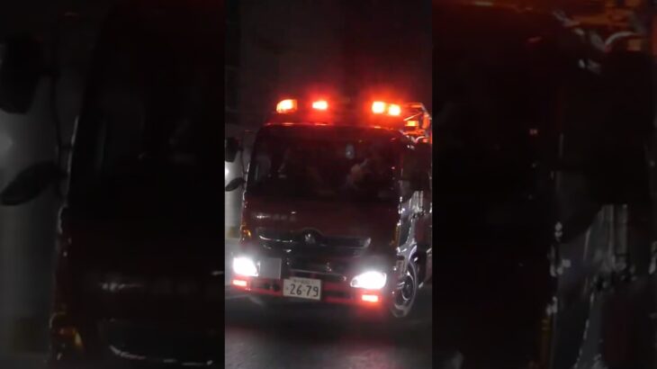 【緊急走行】瓦木4、緊急走行！【西宮市消防局】#shorts  #ショート #消防署 #消防車 #fire #firefighter #サイレン#救急車 #救急 #はしご車