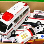 救急車のミニカー走る☆緊急走行テスト☆坂道走る｜ Ambulance miniature car runs! Emergensy driving test