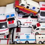 救急車のミニカー走る！緊急走行テスト！坂道走る☆Ambulance minicar runs in an emergency! Slope driving test!