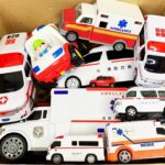 救急車のミニカー走る！緊急走行テスト！坂道走行です☆ Ambulance minicar runs in an emergency with sirens sounding!
