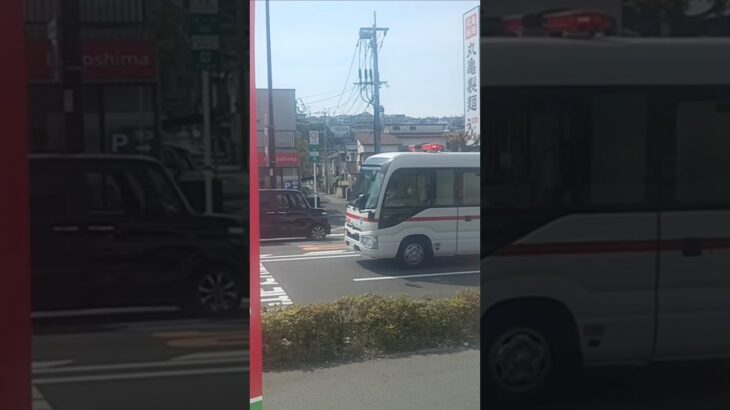 【緊急走行】転院搬送!鹿児島市立病院NICUドクターカー