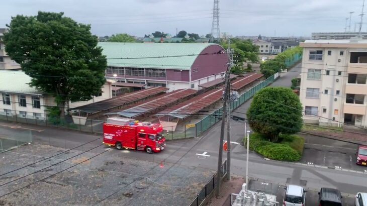 【緊急走行】pa連携で緊走する小山市消防本部（小山救急2）、（小山TANK2）