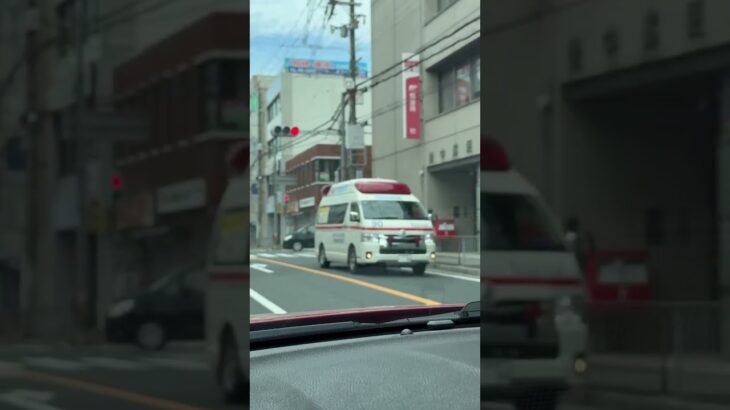 🚨救急車🚨帰還シーン🚨豊中市消防局🚨 #救急車 #豊中市消防局 #shorts #shortvideo #short #shortsfeed