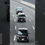 😳😳😳黒い車の謎の車列😳😳😳 #車列 #黒い車 #shorts #shortvideo #shortsfeed #short