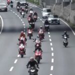 😳😳😳バイク集団が走ってた😳😳😳 #バイク #バイク集団 #バイクツーリング