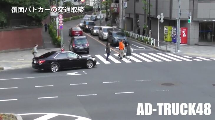 もう運転できない？覆面パトカーに信号無視で検挙され、捕まったのがショックだったのかな…運転を交代してる