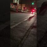救急車　緊急走行
