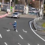 取締り　後部座席ベルト