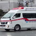 【大阪市立総合医療センター】大雨の中の緊急走行‼️新生児用ドクターカー