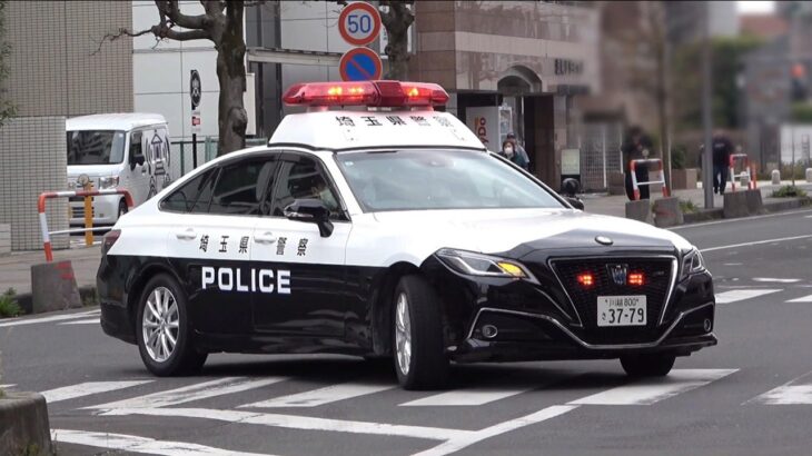 【緊急走行】歩行者妨害は許さないパトカーの厳しい取締り