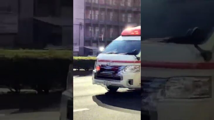 東京消防庁トヨタハイメディック高規格救急車緊急走行🚨🦺🚑 #救急車 #消防署 #警察 #救助技術