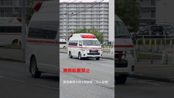 救急車緊急走行🚨