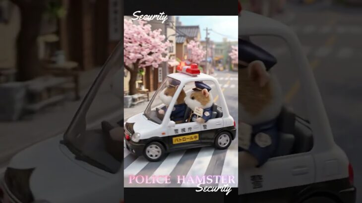 パトカー　緊急走行　逮捕　連行　  #ミミクリーペット