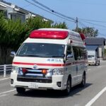 新潟市消防局　ステーション救急1［住宅モード］  緊急走行