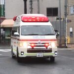 【緊急走行】関西医科大学病院に到着！枚方寝屋川消防組合　渚救急1