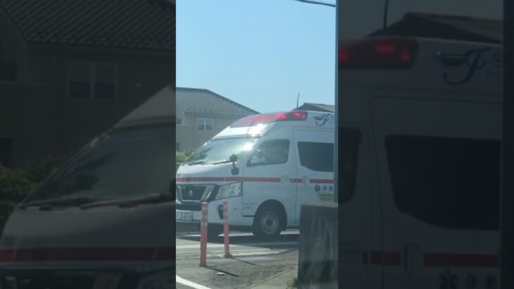 群馬県伊勢崎市消防本部救急車緊急走行🚨イエルプも流して交差点侵入‼️撮影者『ゆう撮影隊』投稿者『ゆう』投稿日2026/06/01#群馬県 #伊勢崎 #消防 #救急車 #緊急走行   SRT🇯🇵