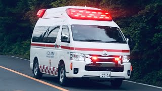 【新しくなった救急安行2🚑‼️】川口市消防局(救急安行2) 救急車(ハイメディック) 出場シーン！