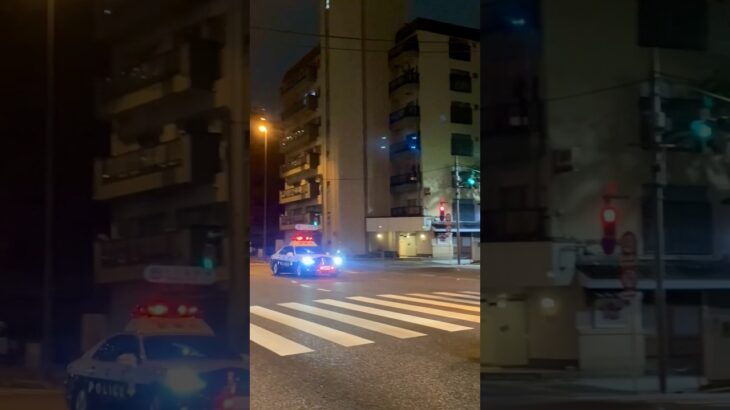 【パトカー緊急走行】正義の警視庁24時