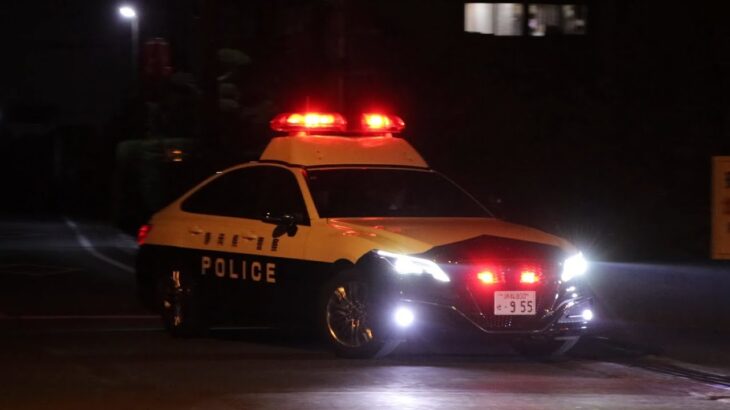 【緊急走行】 〜令和5年度配備車～ 静岡県警察 磐田警察署 パトカー (磐田3)【4K動画】