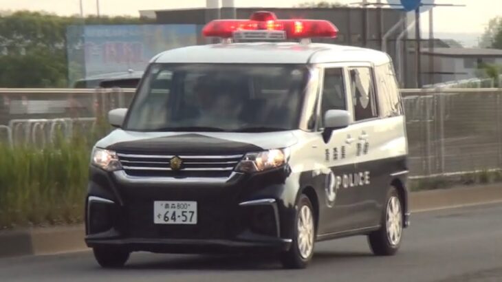 【緊急走行】ソリオのパトカー8秒サイレンを鳴らしが緊走。青森県警察