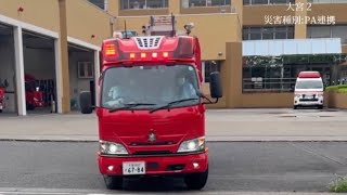 救急車・消防車。緊急走行集！パート8。視聴者提供。