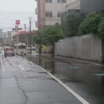 【緊急走行】交差点進入!鹿児島市立病院DMATドクターカー