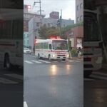 【緊急走行】転院搬送!鹿児島市立病院NICUドクターカー